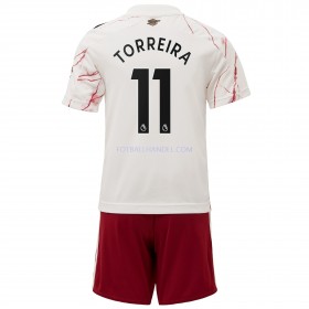 Barn Fotballdrakter Arsenal Torreira 11 Borte 2020-21 Kortermet